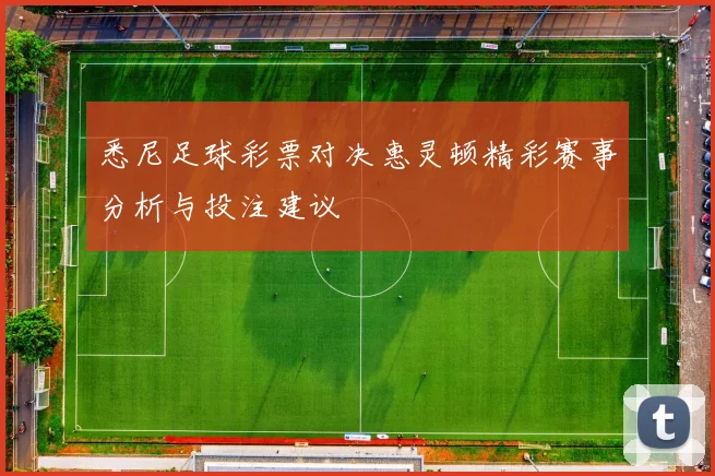 悉尼足球彩票对决惠灵顿精彩赛事分析与投注建议